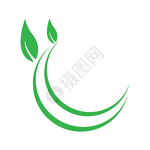 叶木卢戈LeafLogo季节生长植物群水滴生态标识绿色插图植物地球图片