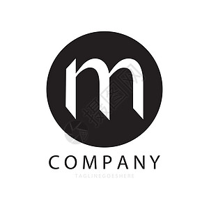 字母 M 图标图标徽标矢量品牌公司商业网络黑色创造力艺术标识字体插图图片