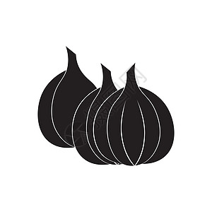 Garlic 图标标识矢量农场食品烹饪卡通片插图农业设计香料营养芳香图片