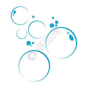 泡泡图标徽标矢量公司服务技术洗衣店水族馆圆圈液体肥皂矿物插图图片