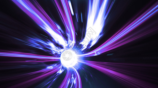 3d 变成蓝紫紫虫洞时间旋涡空间插图蓝色星云星际活力飞船力量宇宙运动黑洞图片