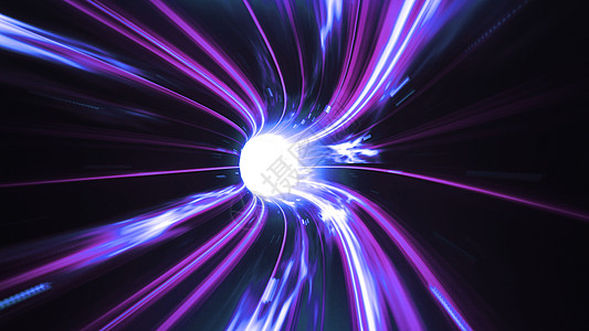 3d 变成蓝紫紫虫洞时间旋涡空间走廊蓝色运动速度科学力量视效虫洞小说星际图片