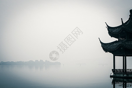 西湖 淡水湖在杭州 中国 中国场景中的古典美 自然风光和人文景点 杭州市的著名景点或标志图片