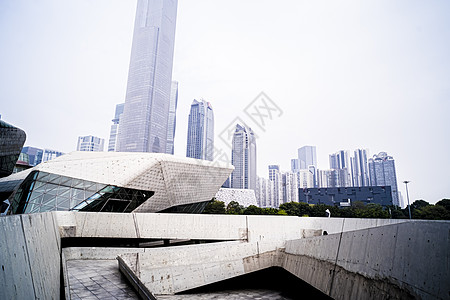 广州歌剧院是位于新城市广州的中国歌剧院旅行中心摩天大楼歌剧院大都市区歌剧建筑学建筑场景艺术图片