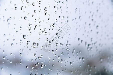 窗口眼镜纹理背景上的雨滴墙纸水滴宏观玻璃环境液体窗户天气气泡波纹图片