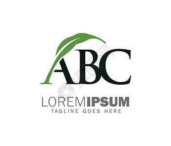 ABC 绿色标志标志图片