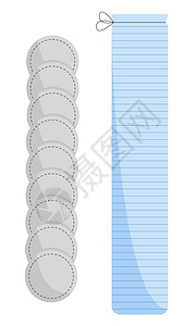 棉垫 从皮肤上摘除化妆品的方法 平板风格 矢量图片