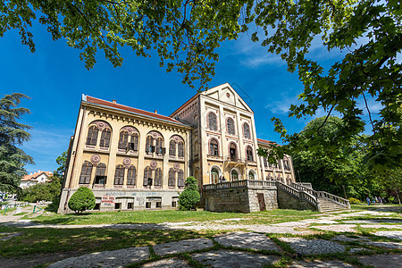 塞尔维亚的国家文化历史王朝公园建筑游客旅游景观城市图片