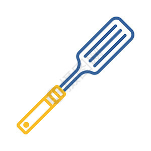 Kitchen 制表器矢量图标烹饪食物工具厨房刀具插图金属厨具家庭餐厅图片