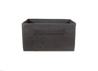 孤立的黑盒纸板灰色包装白色正方形产品盒子商业纸盒立方体背景图片
