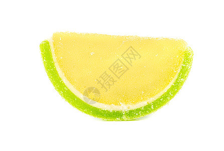 切除果冻柠檬橙子白色水果黄色甜点食物小吃图片