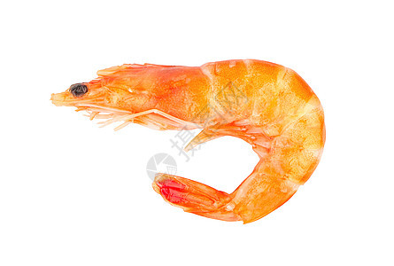 煮虾贝类宏观动物海鲜红色食物甲壳磷虾老虎橙子图片