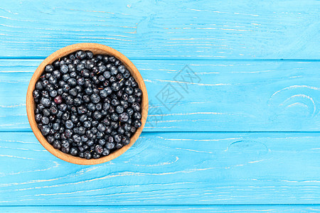 蓝莓在碗中甜点宏观营养小吃食物团体水果桌子木头饮食图片