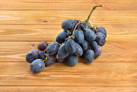 桌上的蓝葡萄食物水果酒厂生长紫色植物甜点藤蔓农业季节图片