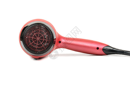 粉红理发机塑料器具治疗工具表演力量绳索插头鼓风机沙龙图片