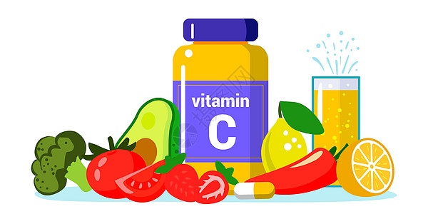健康饮食和补充营养餐健康饮食和膳食辣椒胶囊团体蔬菜来源养分杏仁柠檬营养水果图片