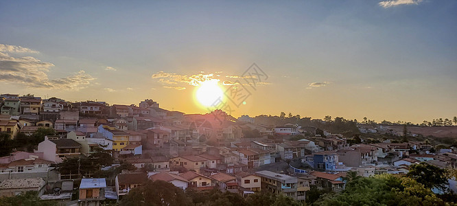 巴西下午晚间天空的图像Name 校对 Portnoy黄色风景地平线多云橙子日落阳光全景天气太阳图片