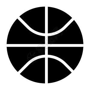 篮球球图标 篮球球孤立的图标 篮球符号乐趣法庭活动游戏白色篮子闲暇运动竞赛插图图片