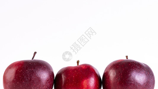 白色背景上的红苹果大红苹果饮食农业小路女王水果甜点果汁植物红色节食图片