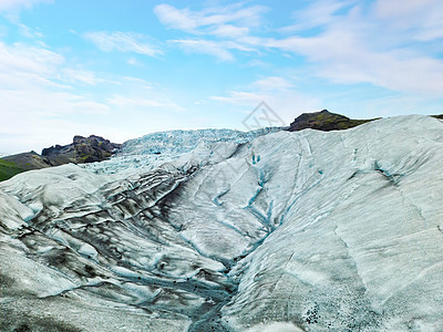 冰岛Jokulsarlon冰川上的蓝色冰层的近距离观察峡湾风景气候材料假期旅行探索风暴环境戏剧性图片