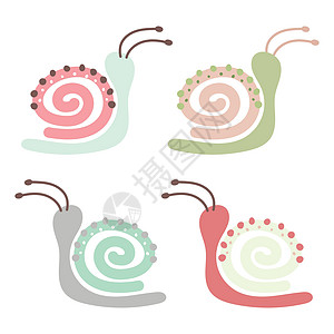 斯奈尔漫画绘画插图动物群乐趣鼻涕虫野生动物动物田螺艺术螺旋生活图片