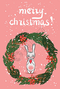 温冬舒适的明信片 哈格风格 圣诞快乐孩子们卡通片菠菜食物横幅粮食蔬菜怪物农场饥饿图片