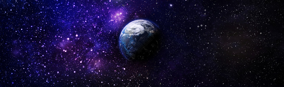 空间中的地球和星系 科幻小说艺术气氛地理天文学日出宇宙世界科学星星太阳星云图片