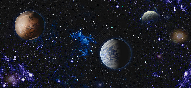 外层空间中的行星 恒星和星系显示了空间探索的美丽之处 美国航天局提供的材料辉光天空宇宙蓝色插图螺旋星云活力乳白色太阳图片
