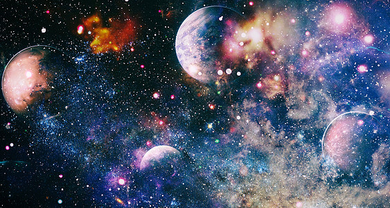 空间大火爆炸 宇宙摘要图解 美国航天局提供的这一图像的一些要素星际星系天空轨道星座蓝色科学螺旋插图紫色图片
