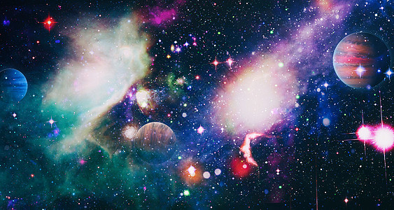 空间大火爆炸 宇宙摘要图解 美国航天局提供的这一图像的一些要素科学插图乳白色星云彗星螺旋天空望远镜星际行星图片