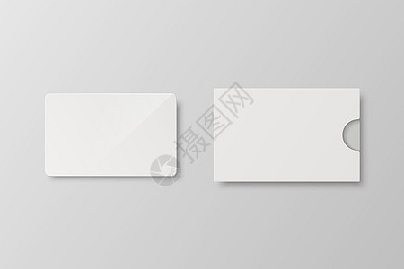 矢量 3d 逼真的白色客房 塑料钥匙卡 信用卡模板和纸盒 封面 钱包隔离 用于样机 品牌的酒店房间塑料钥匙卡设计模板 正视图图片