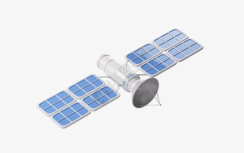 空间轨道卫星 航空航天和通信概念 3D投影系统勘探渲染天线天文学技术飞船控制板信号车站科学图片