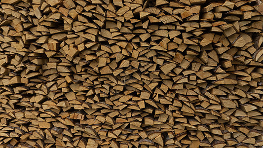 木柴墙 木制背景 自然纹理 一堆干切木柴的背景树干活力硬木环境建筑学森林村庄农村日志林业图片