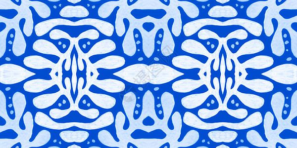 古蓝陶瓷 水彩的脚印质料 Azulejo波鲁琴设计脚凳墙纸装饰品插图打印风格陶器艺术装饰马赛克图片