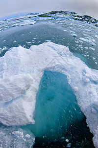 挪威阿尔伯特一号陆地 漂流冰雪山场景海景环境保护低温旅游自然公园海岸线勘探风景图片