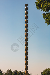 由康斯坦丁布兰库西制作的无尽列无穷或科洛阿纳非芬尼图卢伊士兵目的地建筑艺术品历史建筑学金属柱子地标奇迹图片