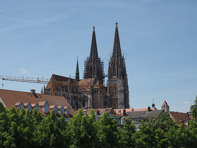 雷根斯堡圣彼得大教堂建筑联盟地标建筑学主场城市大教堂教会图片