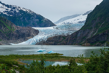 门登霍尔冰川环境自然高清图片