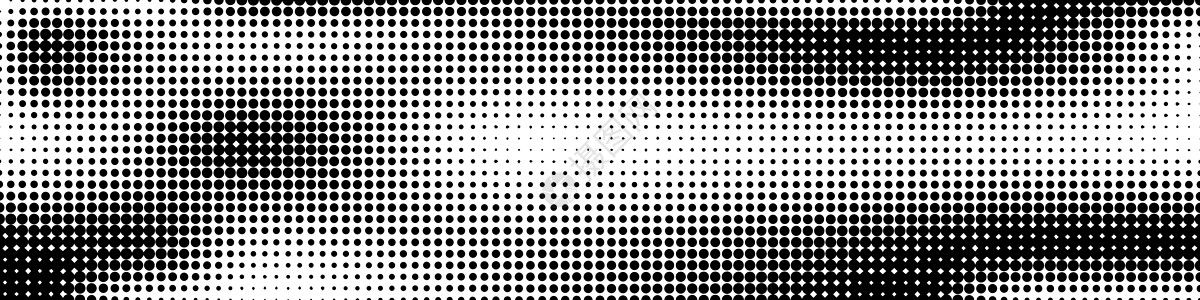 半调点背景 矢量点背景网格海报夹子黑色插图流行音乐白色坡度风格圆形图片