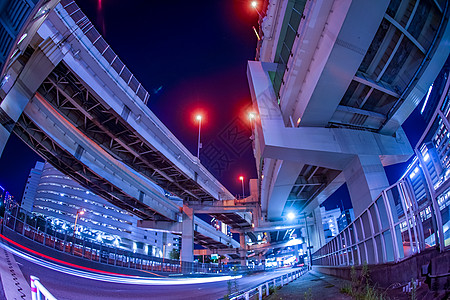 横滨夜景公路和横滨路(大都市高速公路)图片