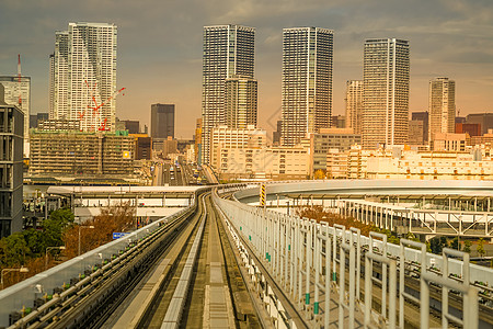 悠里卡美轨道和东京市风景景观旅游机车车辆线路景点建筑群建筑重建旅行图片