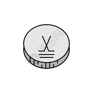 冰球 冬季 运动轮廓图标 冬季运动插图的元素 标志和符号图标可用于网络 徽标 移动应用程序 UI UX锦标赛团队冠军橡皮徽章竞赛图片