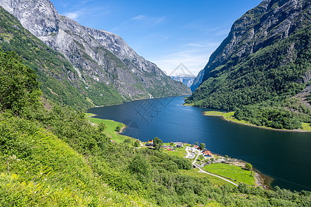 查看挪威著名的Naeroyfjord图片