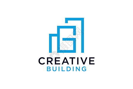 与建筑建筑建筑公司Logo矢量设计模板的字母G图片