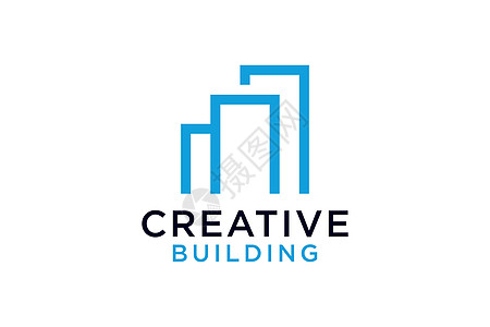 与建筑建筑建筑公司Logo矢量设计模板的字母N图片