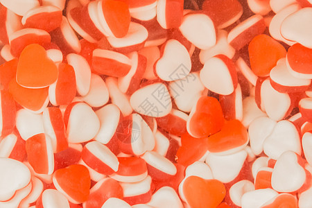 果冻糖糖糖 红白色和白色的橘子酱糖果小吃童年明胶孩子们软糖红色食物甜点橙子图片