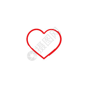 心脏矢量符号 情人节日丝带徽标类型 医疗健康标志设计图示药品标识身份品牌三叶草孩子们卡片社区婚礼艺术图片