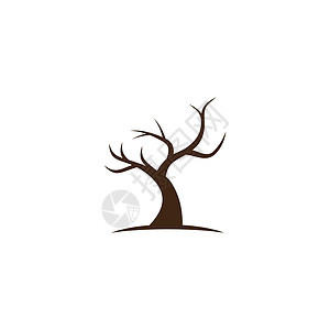 抽象树标志设计 绿树和叶子 根向量生命之树标志设计的灵感与白色背景隔离草图生长标识植物学公园木头橡木树干植物森林图片