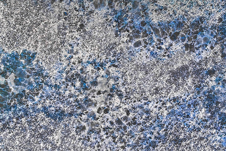 具有蓝色抽象墙壁结构图案背景的石花岗岩或旧大理石的详细纹理平板花岗岩古董奢华陶瓷瓷砖艺术制品抛光岩石图片