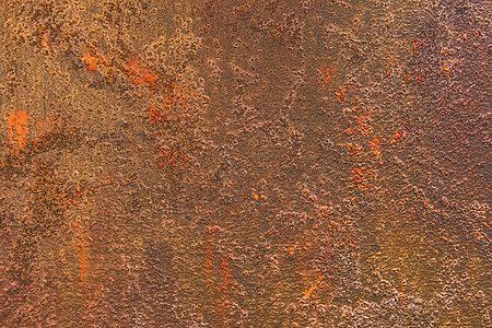 摘要 旧金属表面脏铁质料背景生锈的橙色棕褐色图案腐蚀风化橙子盘子墙纸乡村材料床单艺术图片